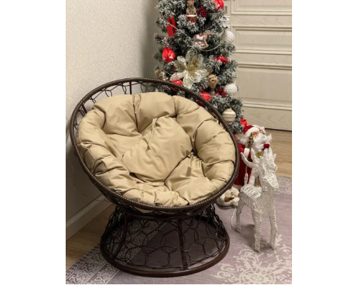 Кресло ''Папасан-мини'' с ротангом